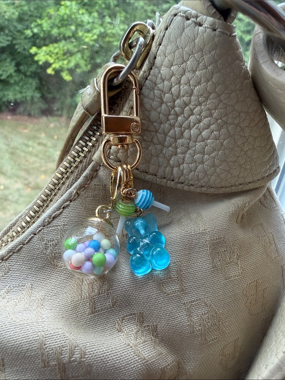 Candy themed Bag charm